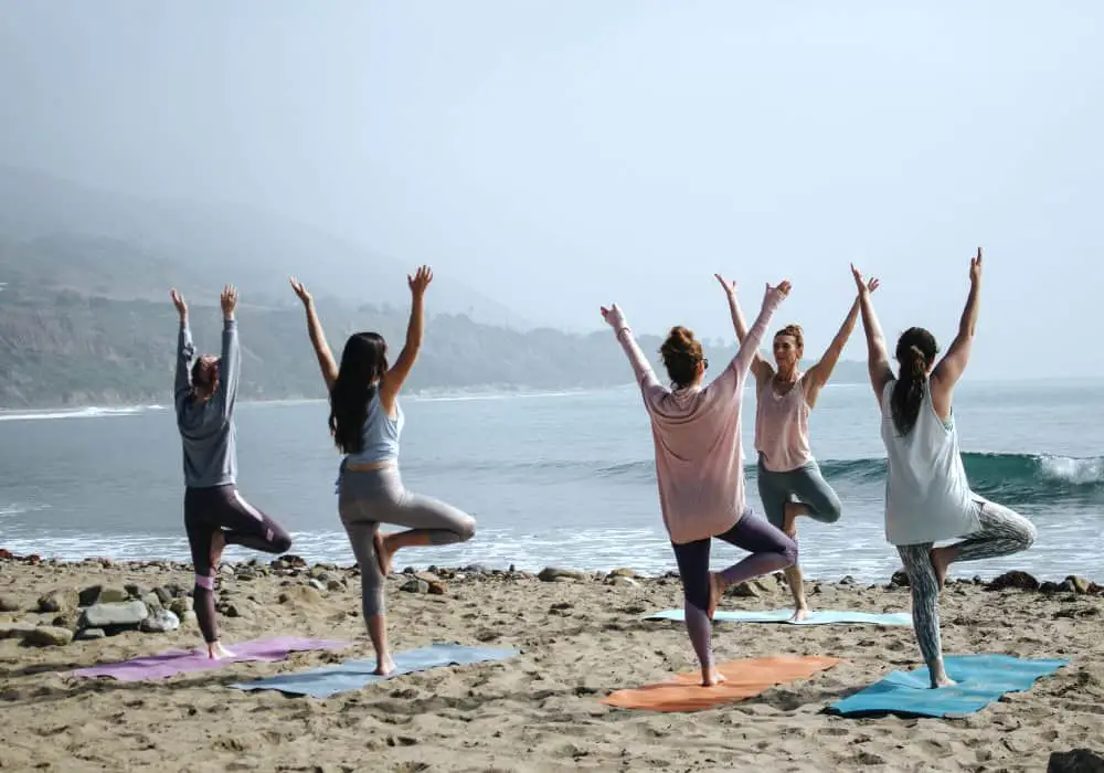 Yoga on The Beach
