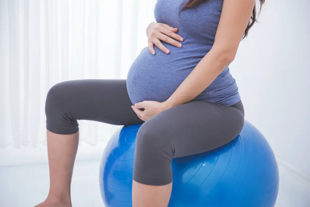 Using A Yoga Ball During Pregnancy